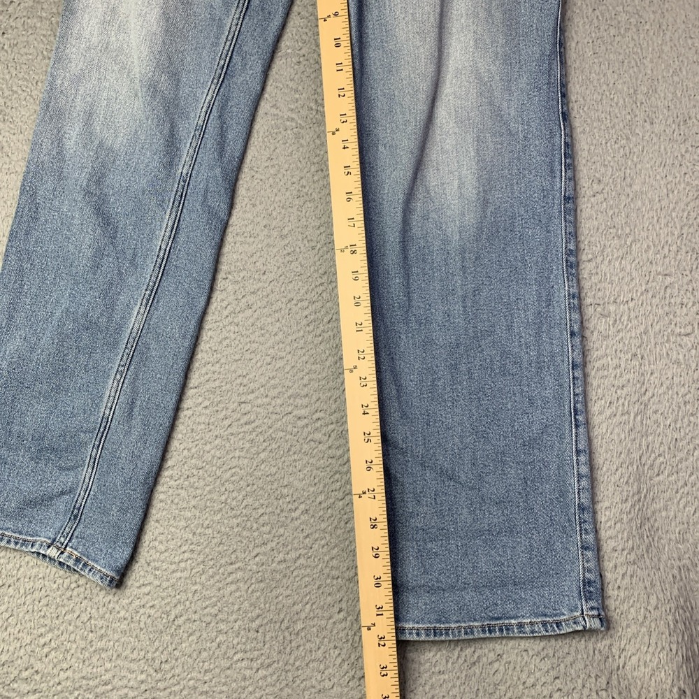 Hollister Ultra High Rise Dad Jean Women's size 27x32 Blue Denim - Picture 6 of 14